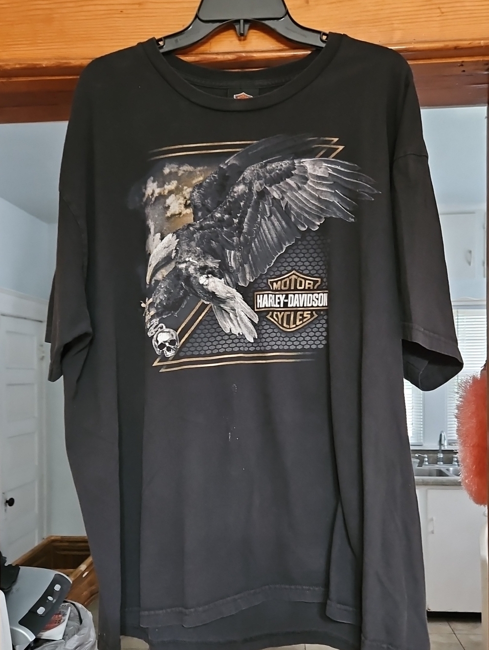 Harley-Davidson Black Eagle and Shield Graphic Tee